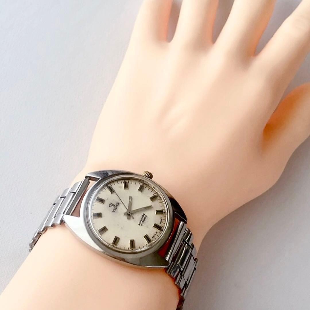 Yema 17 Jewels Manual Wind 36mm French Vintage Mens Watch 18cm Running