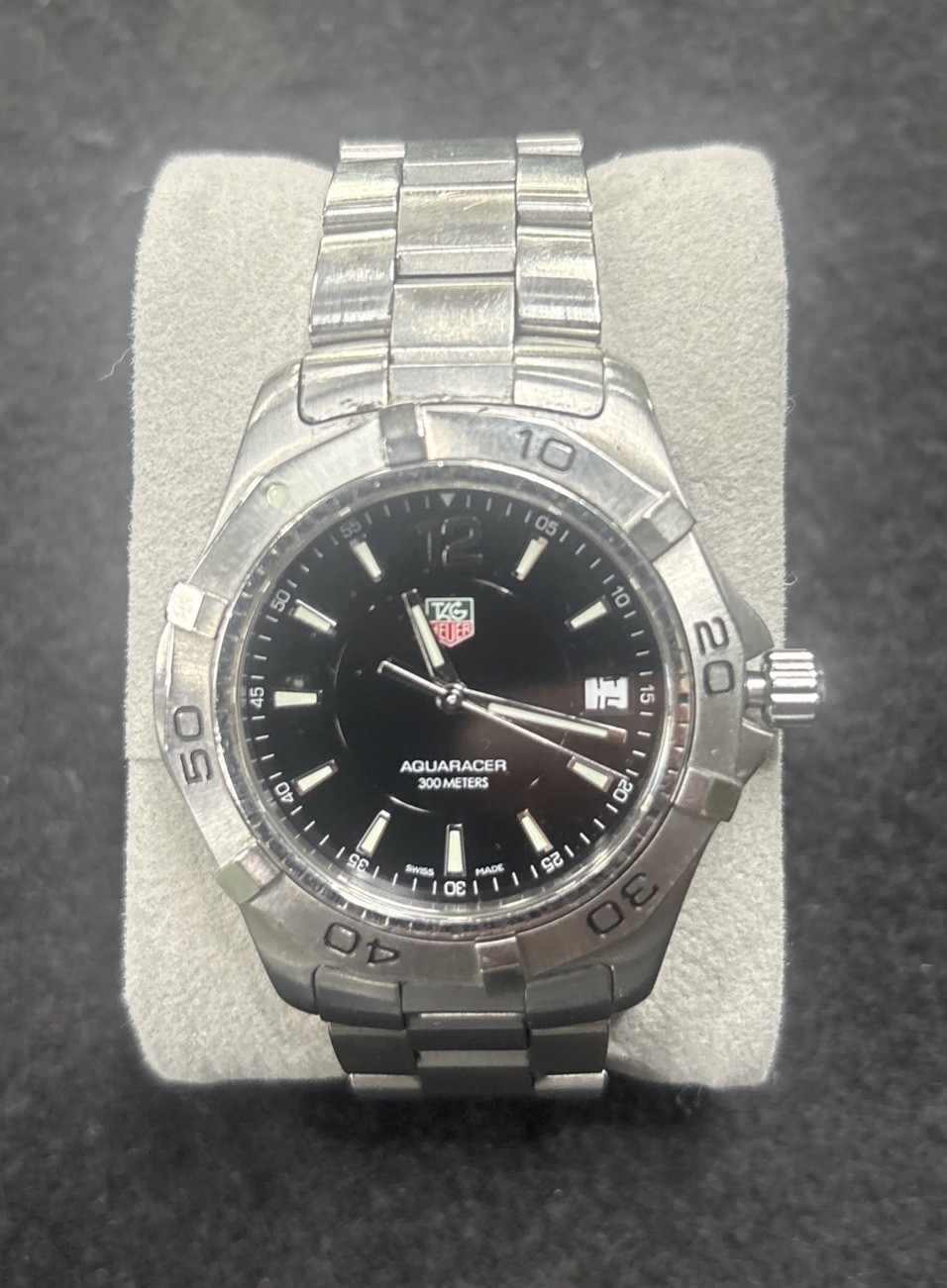 Tag Heuer Aquaracer WAF1110 Quartz Stainless Steel Watch 300 Meters