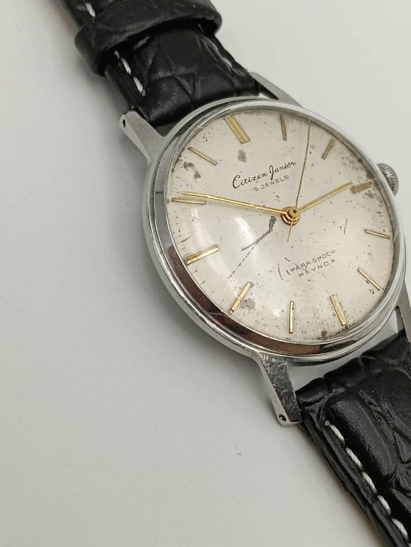 [Overhauled] Citizen Junior 15 Jewels Hand-wound Vintage Watch