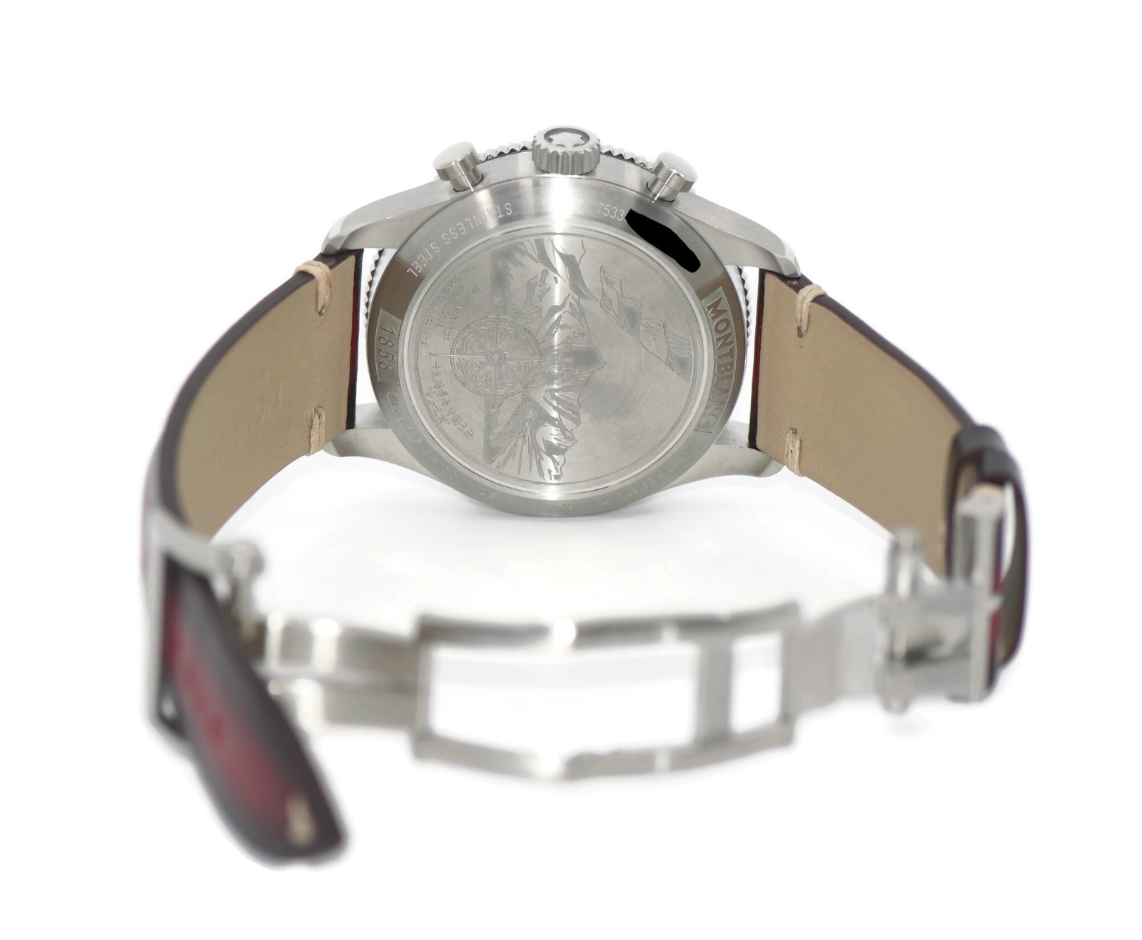 Montblanc 1858 Chronograph Stainless Steel Watch 126914