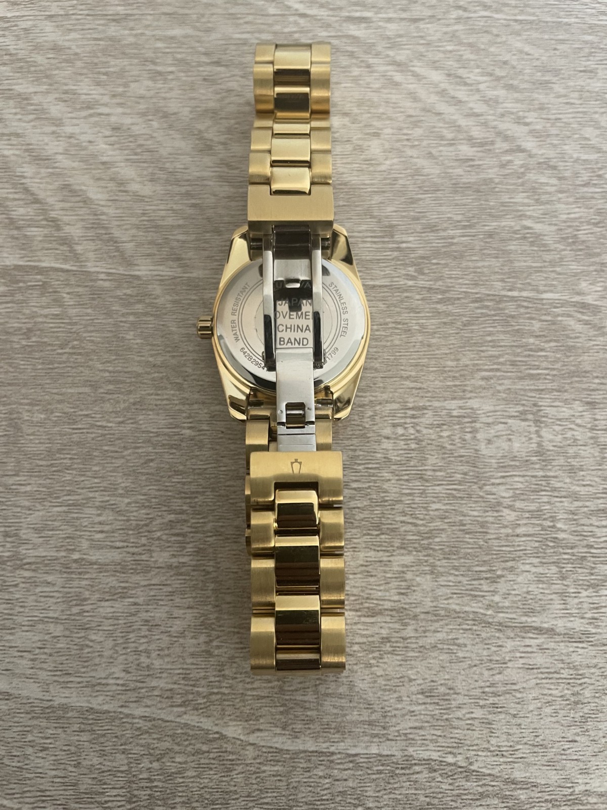 Bulova Classic Pave Gemmed Diamond Stainless Quartz Ladies Watch ($425)