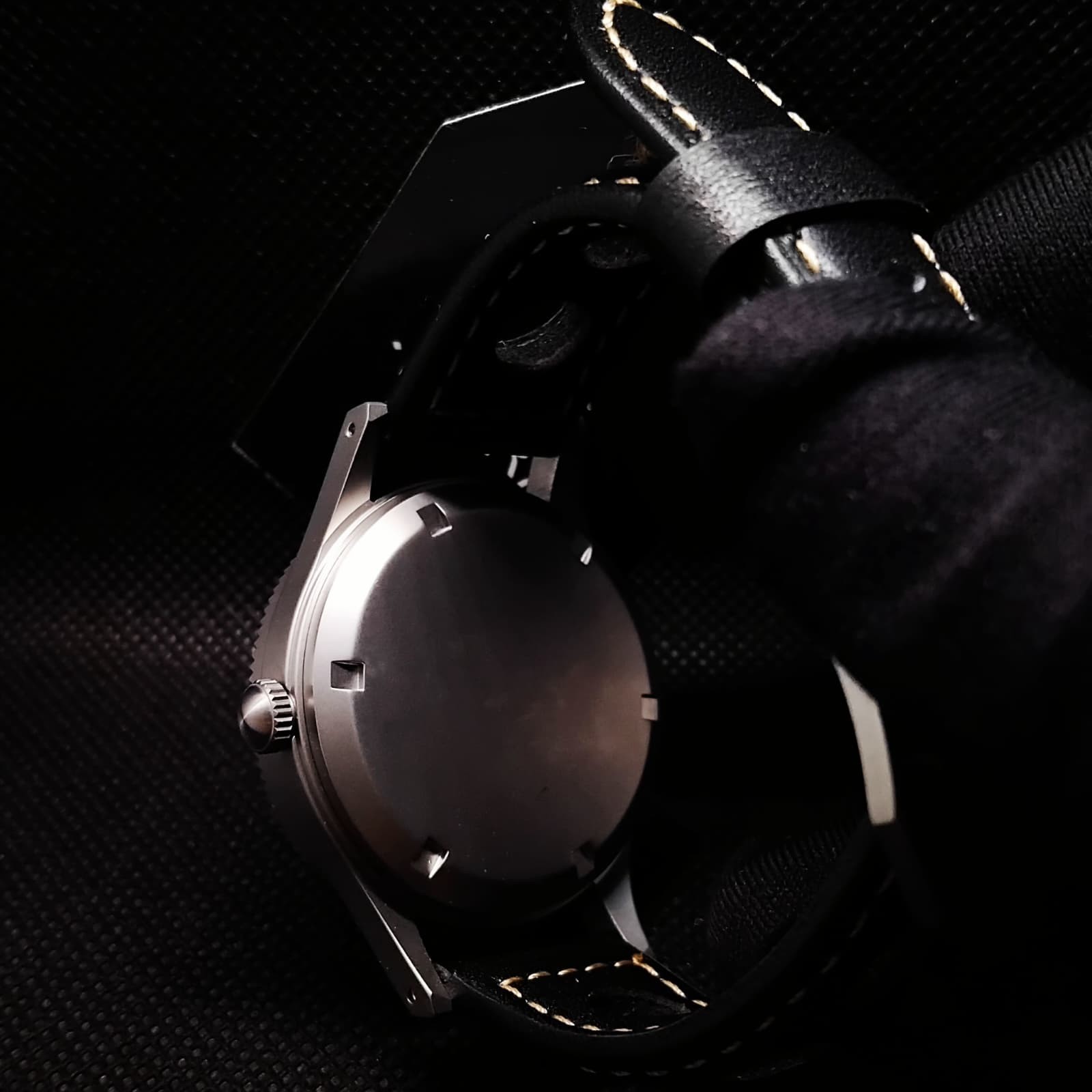 Vintage 40mm Custom Automatic Movement Watch -Hora-