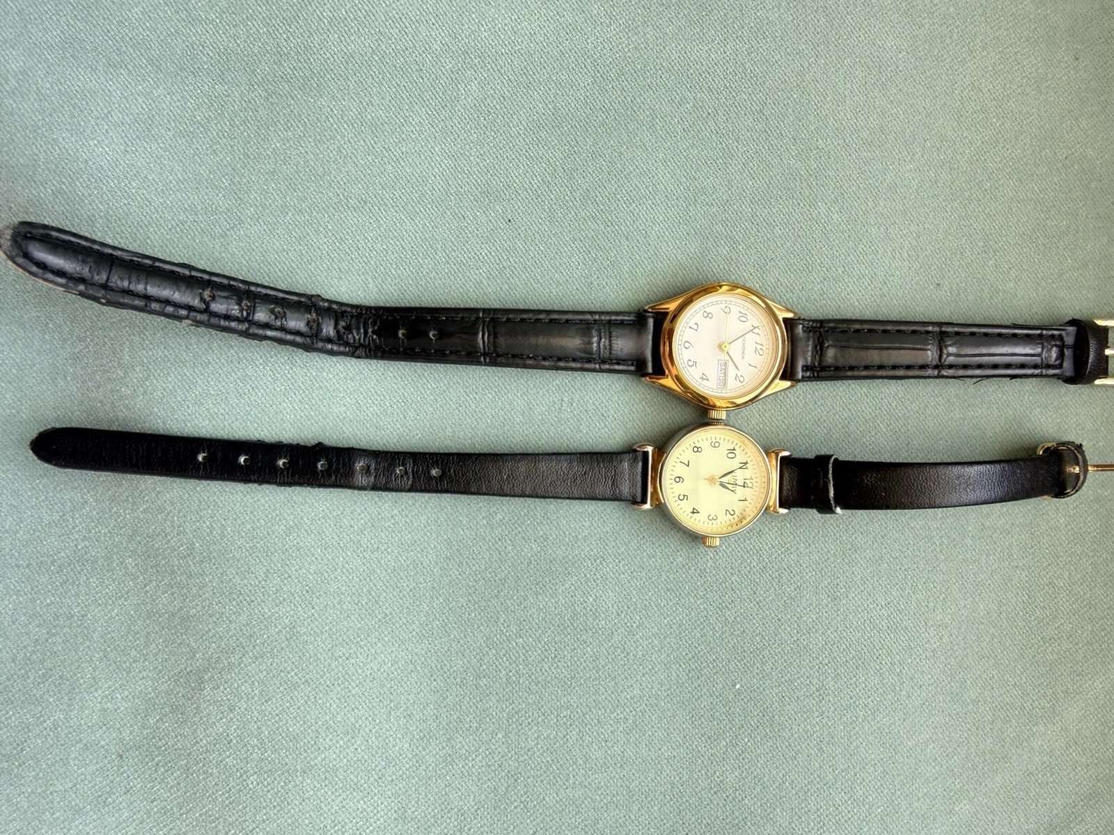 25 WORKING with batteries JOBLOT WATCHES vintage/modern gold/silver tone