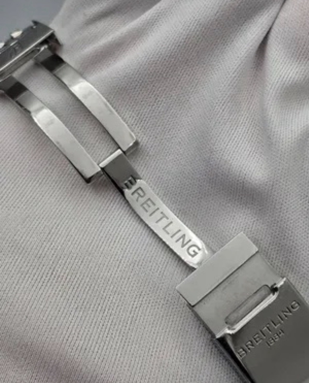 Breitling Premier Chronograph 42MM Silver Dial Steel Bracelet AB0118221G1A1