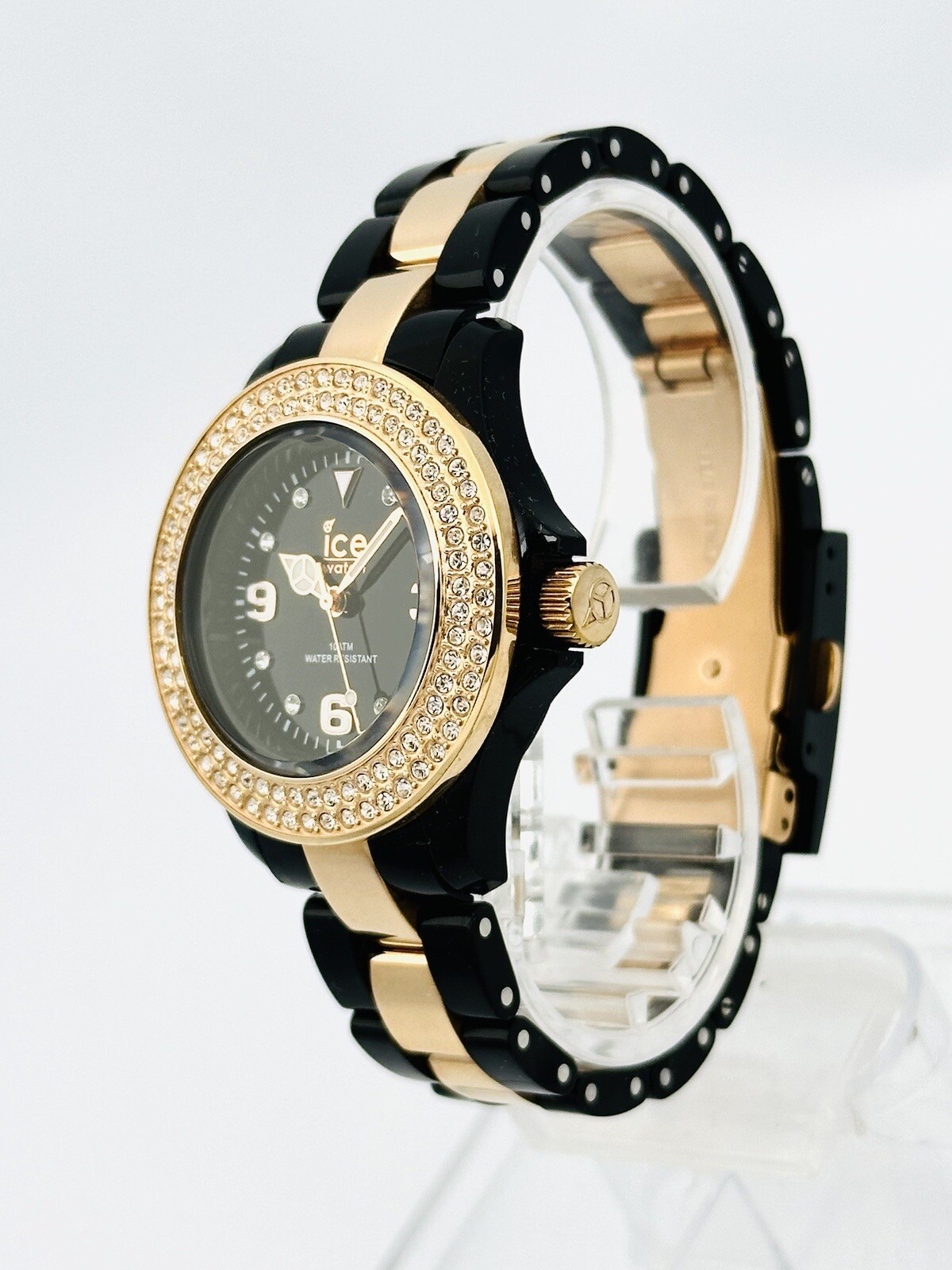 Ice-Watch Women’s ST.BK.S.P.09 Stone PC Collection Bicolour polycarbonate Watch