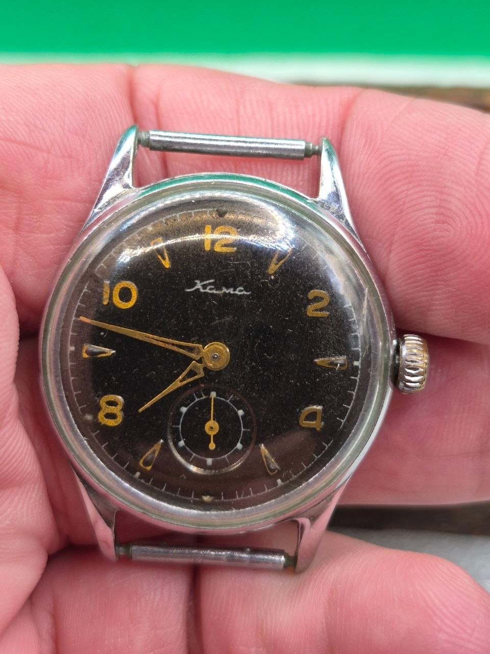 Vintage Soviet mechanical wristwatch KAMA