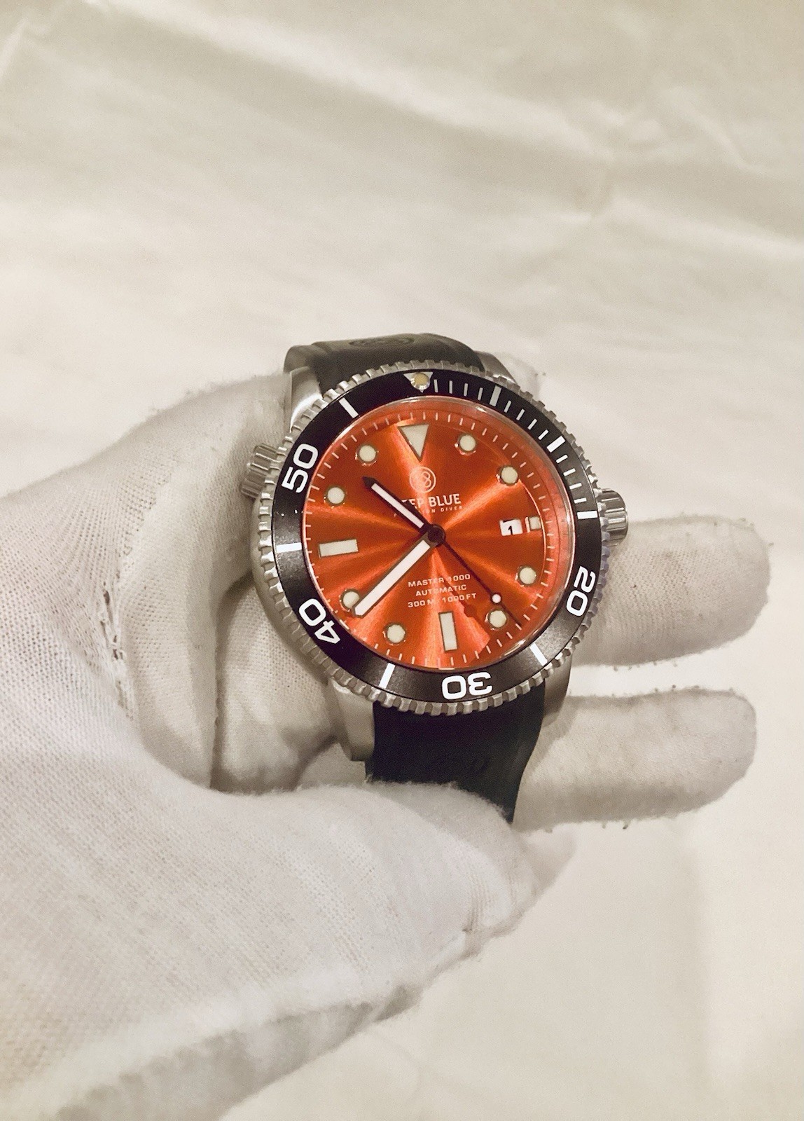 Deep Blue Automatic Precision Diver Master 1000 (3129 of 5000) 44mm Dive Watch
