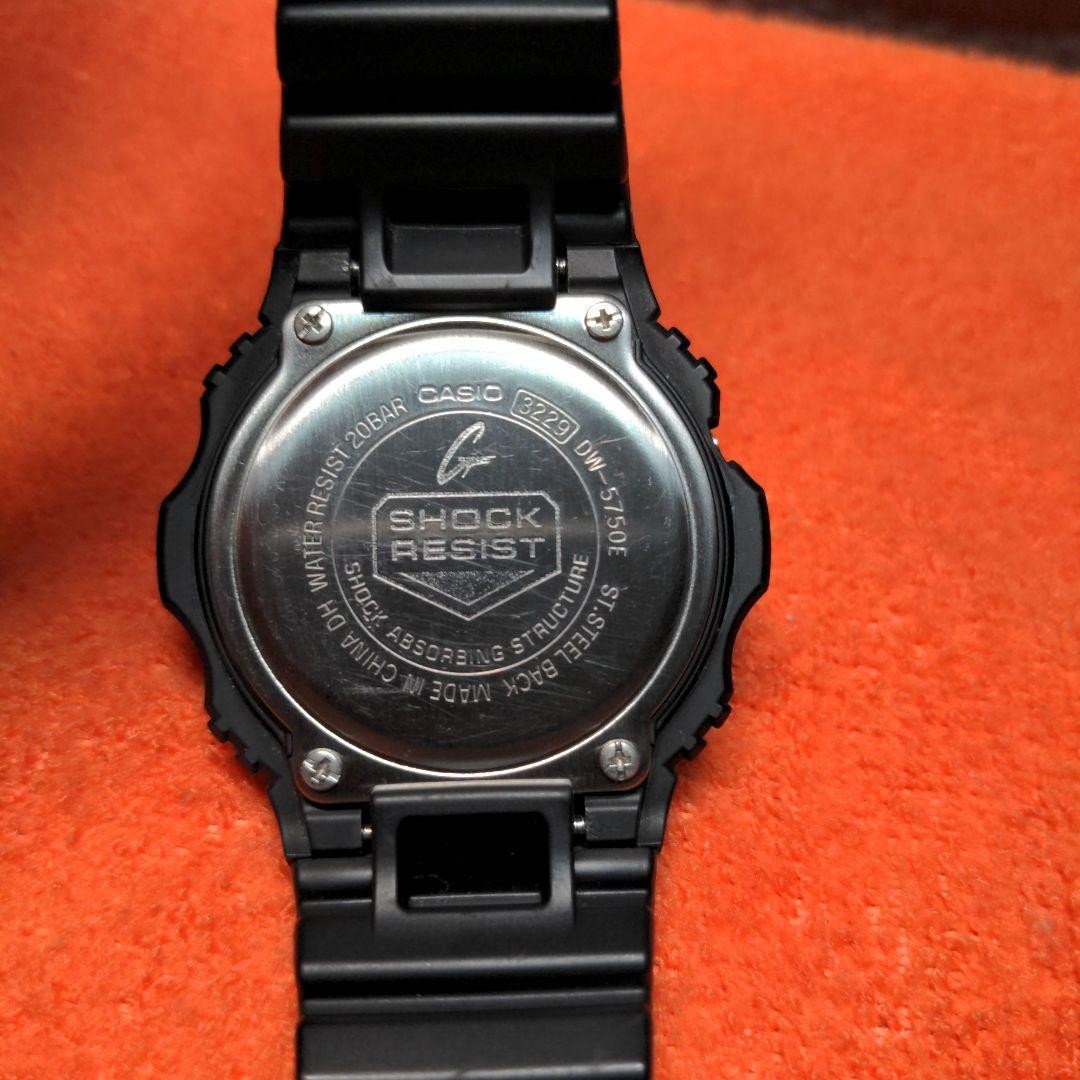 CASIO G-SHOCK DW-5750E-1B All Black Digital Watch