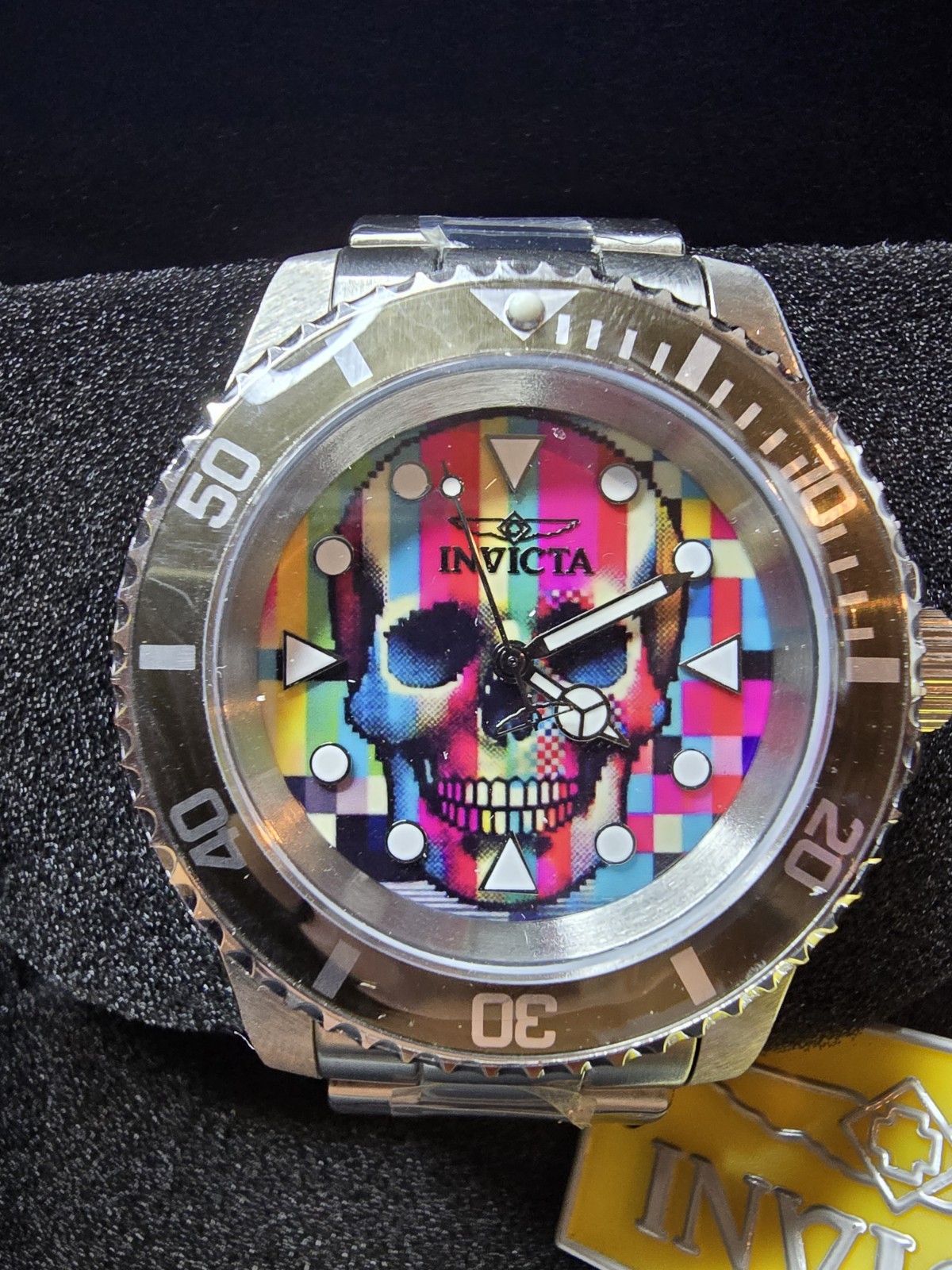 Invicta Pop Art Men’s Watch – 40mm, Steel – REF# 49060 | BRAND NEW