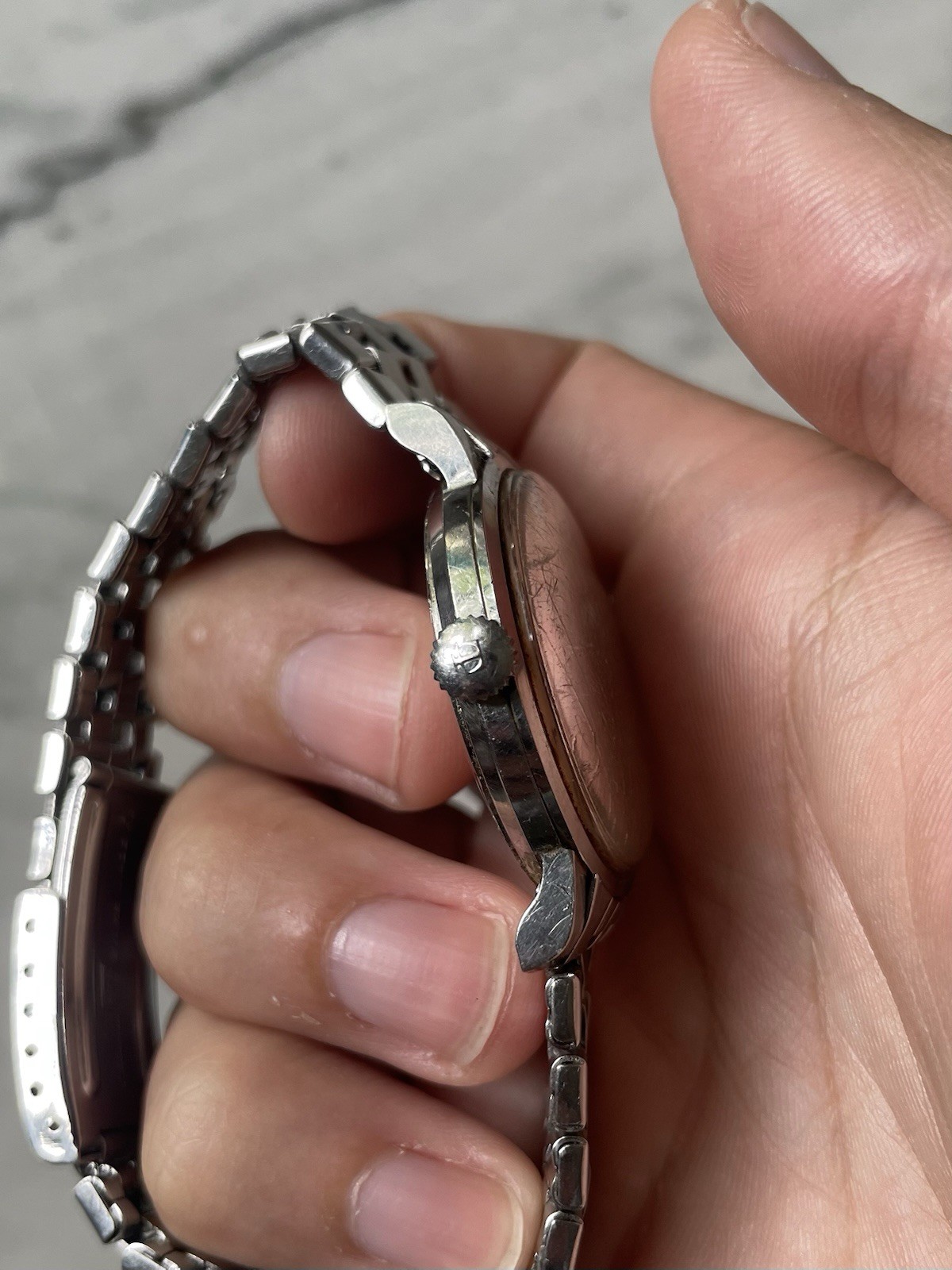 Vintage Stainless Steel Tissot Seastar Automatic with Gay Freres Bracelet