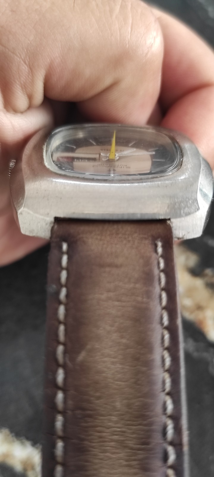 Vintage Sindaco Automatic Ronda-Matic Cal. 1219-21 17 Jewels Swiss Made Day-Date