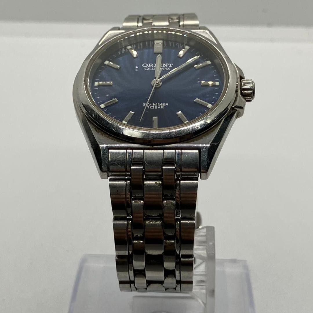 Orient Swimmer 10bar Quartz Blue Dial Watch