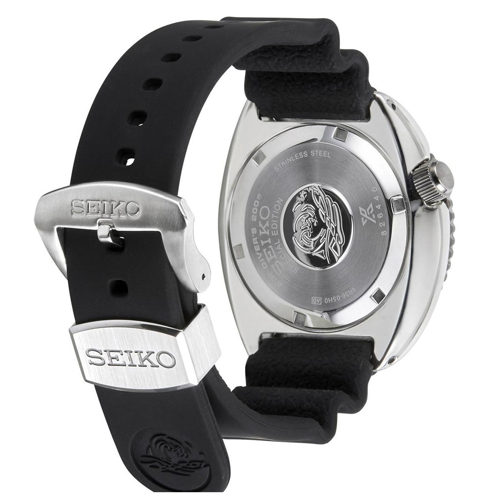 SEIKO Prospex Turtle SRPE93K1 Automatic Diver Scuba Black Dial Watch WARRANTY