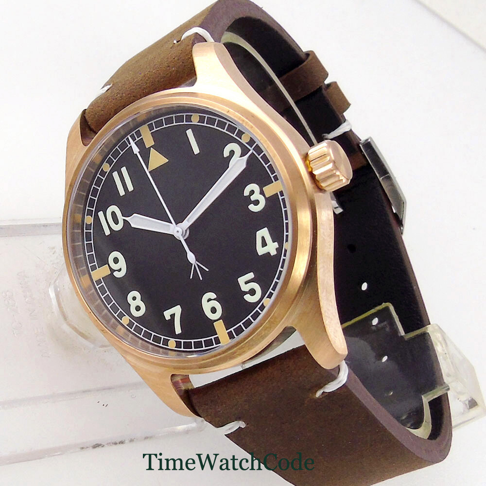 39mm Diver Automatic Men’s Watch Solid Bronze CUSN8 NH35A PT5000 Sapphire Glass