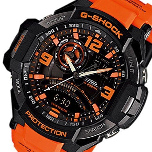 Orange Public Servant Fire Brigade Rescue Self Defense Forces G SHOCK Sky Cockpi