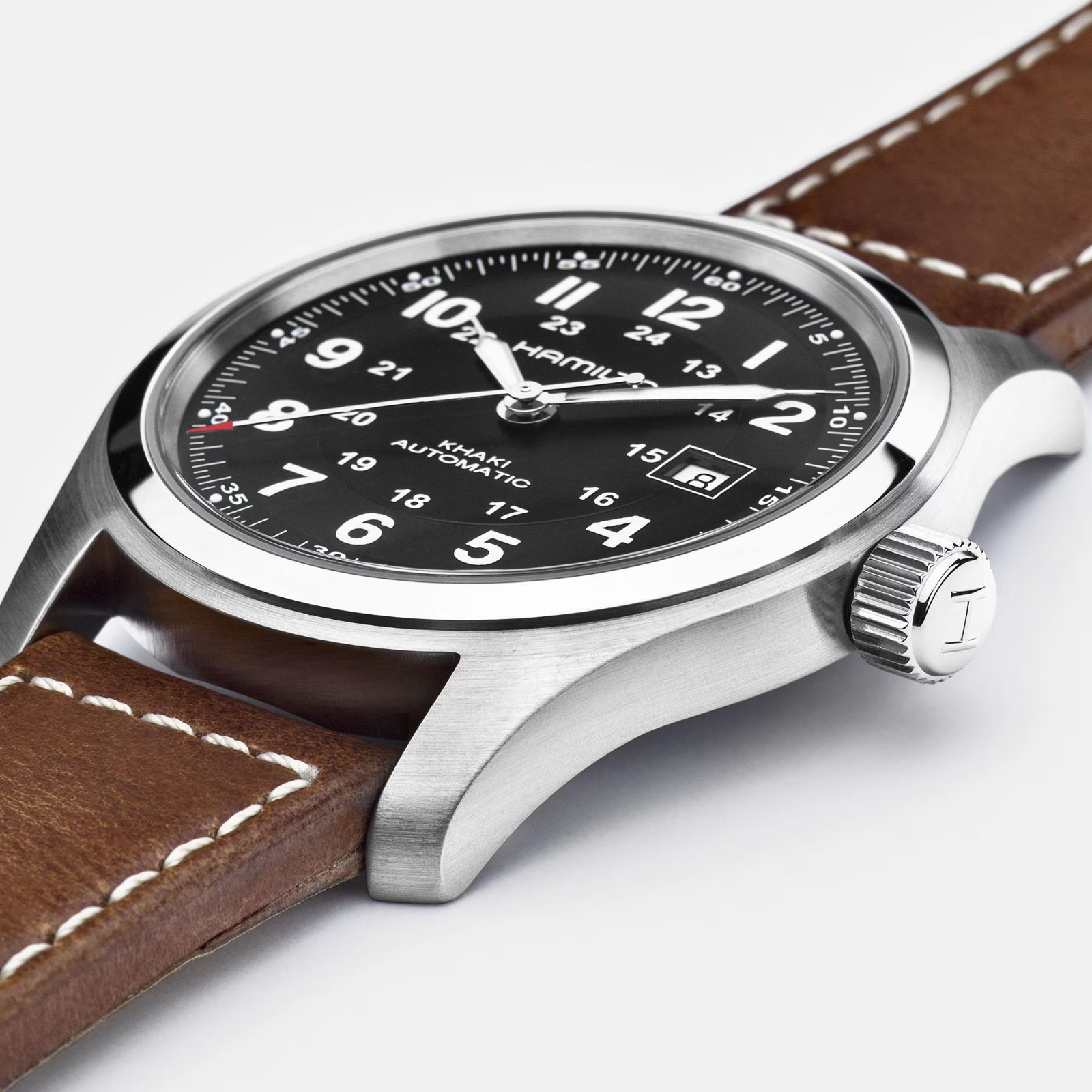 New Hamilton Khaki Field Auto Black Dial Men’s Watch H70555533