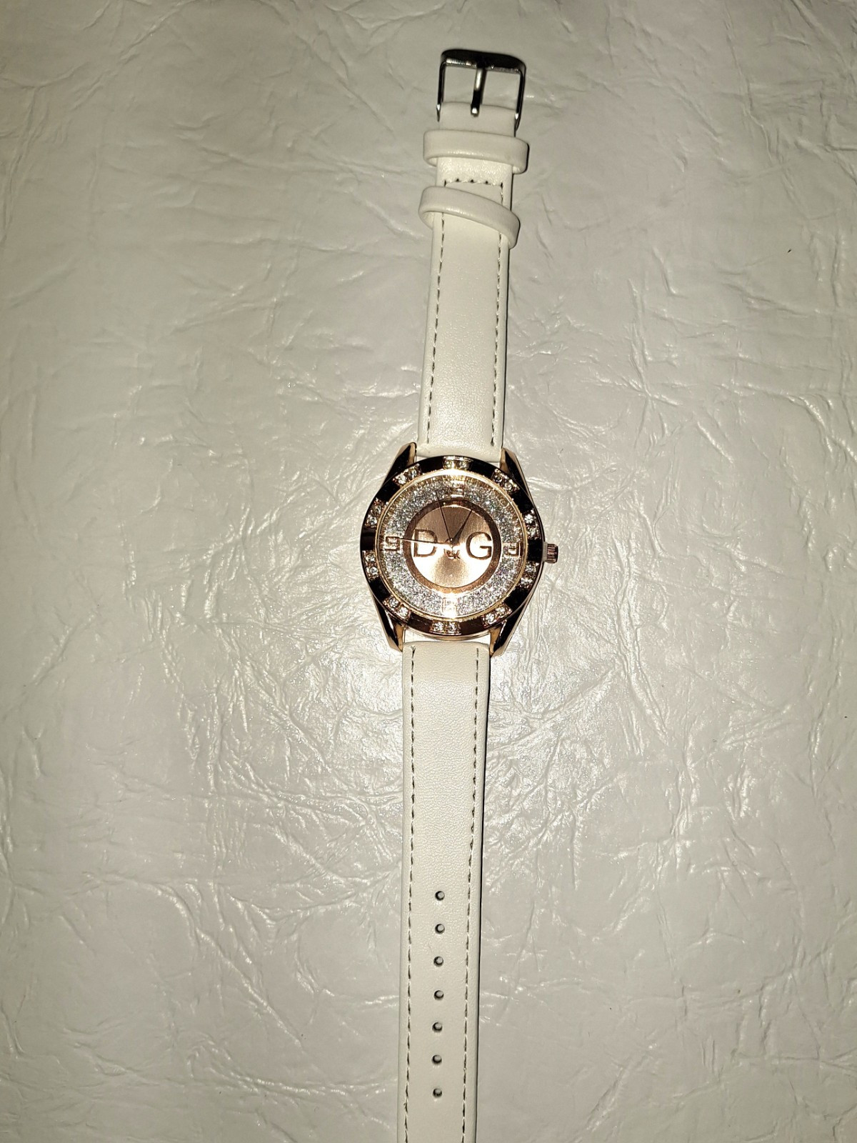 Women Watch Leather Band Blue Red White Black