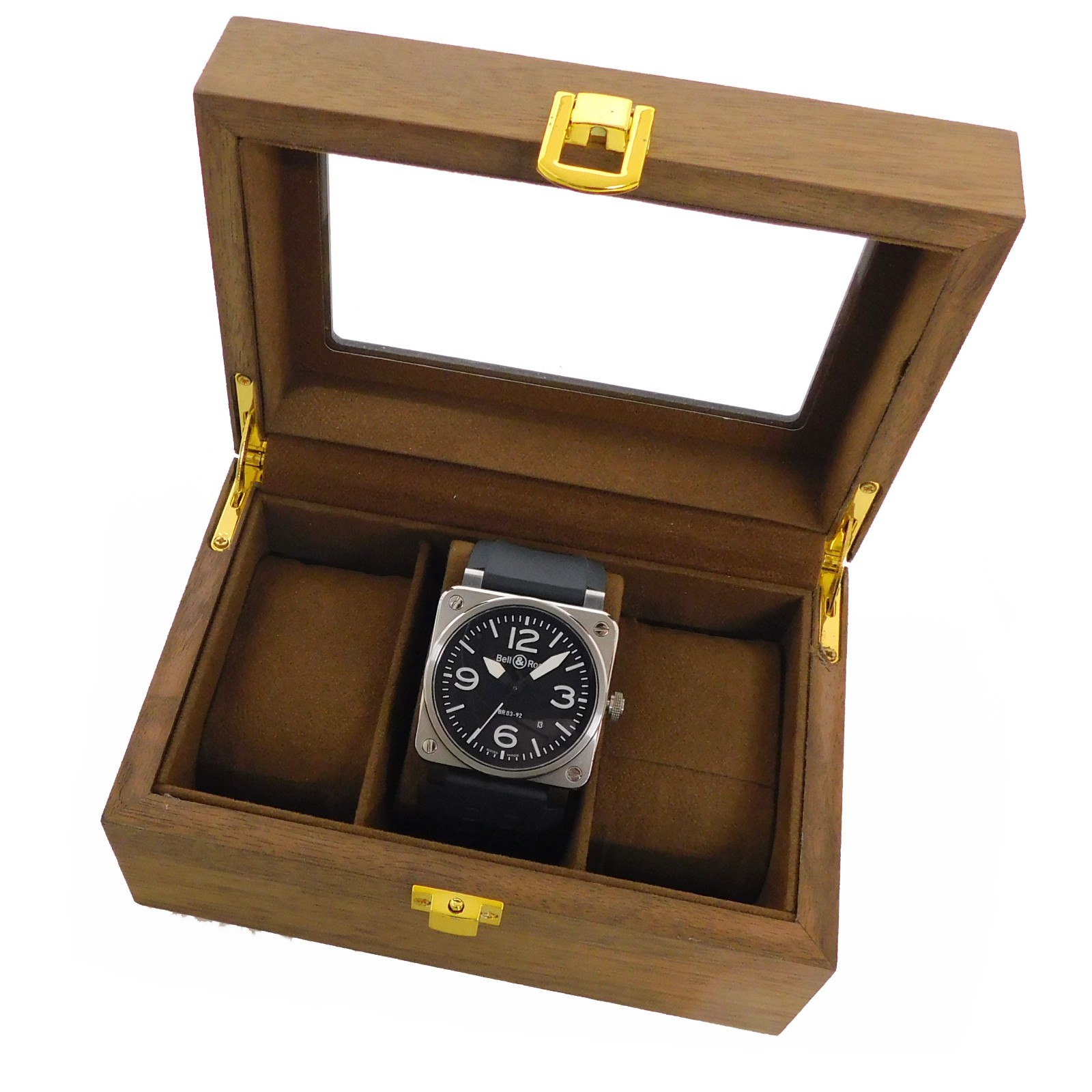 Bell & Ross BR03-92-S AVIATION S. Steel Black Automatic Men’s Wrist Watch #1426B