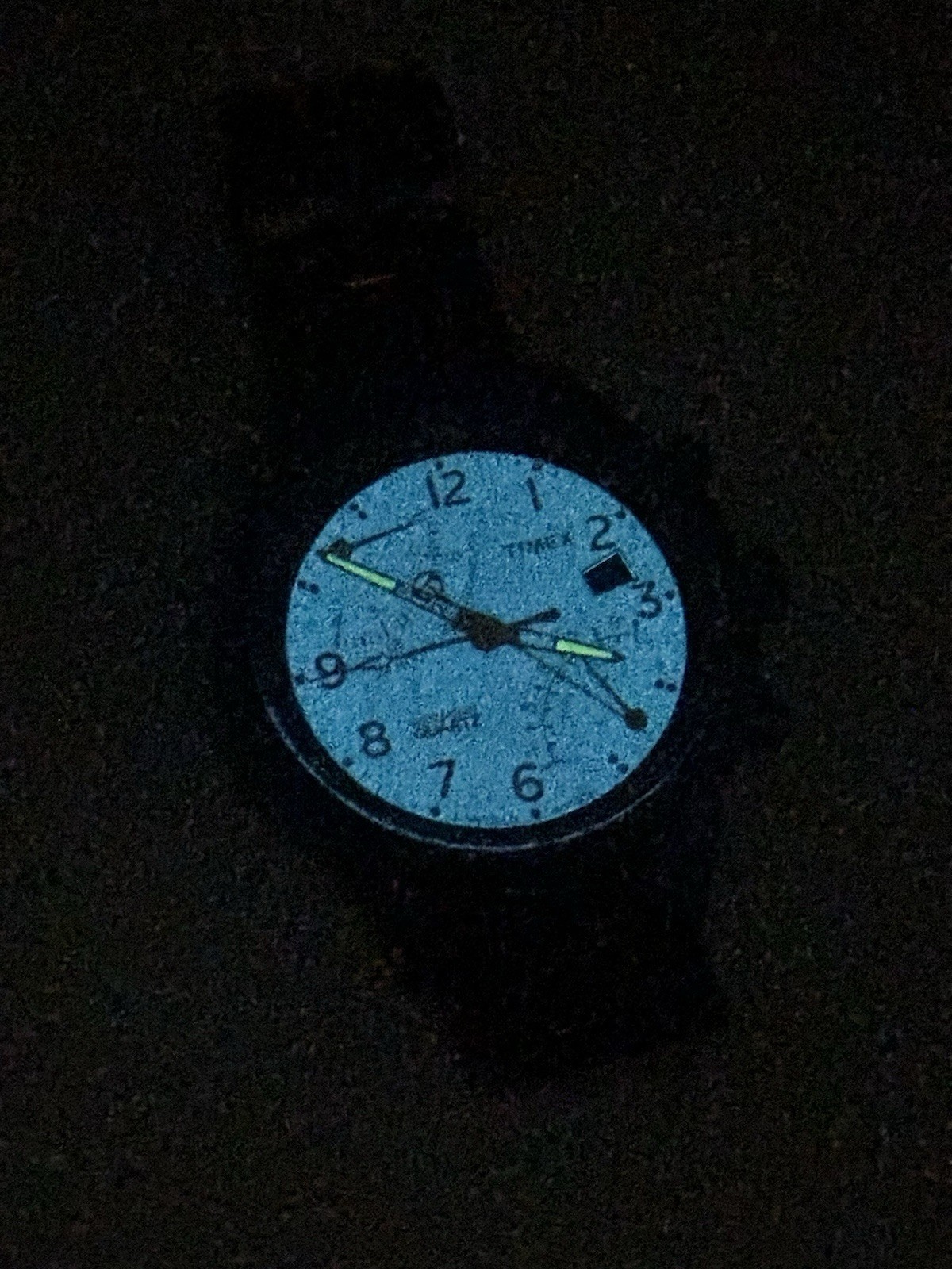 Timex T2N700 Intelligent Quartz Flyback Chronograph Indiglo Black Men’s Watch