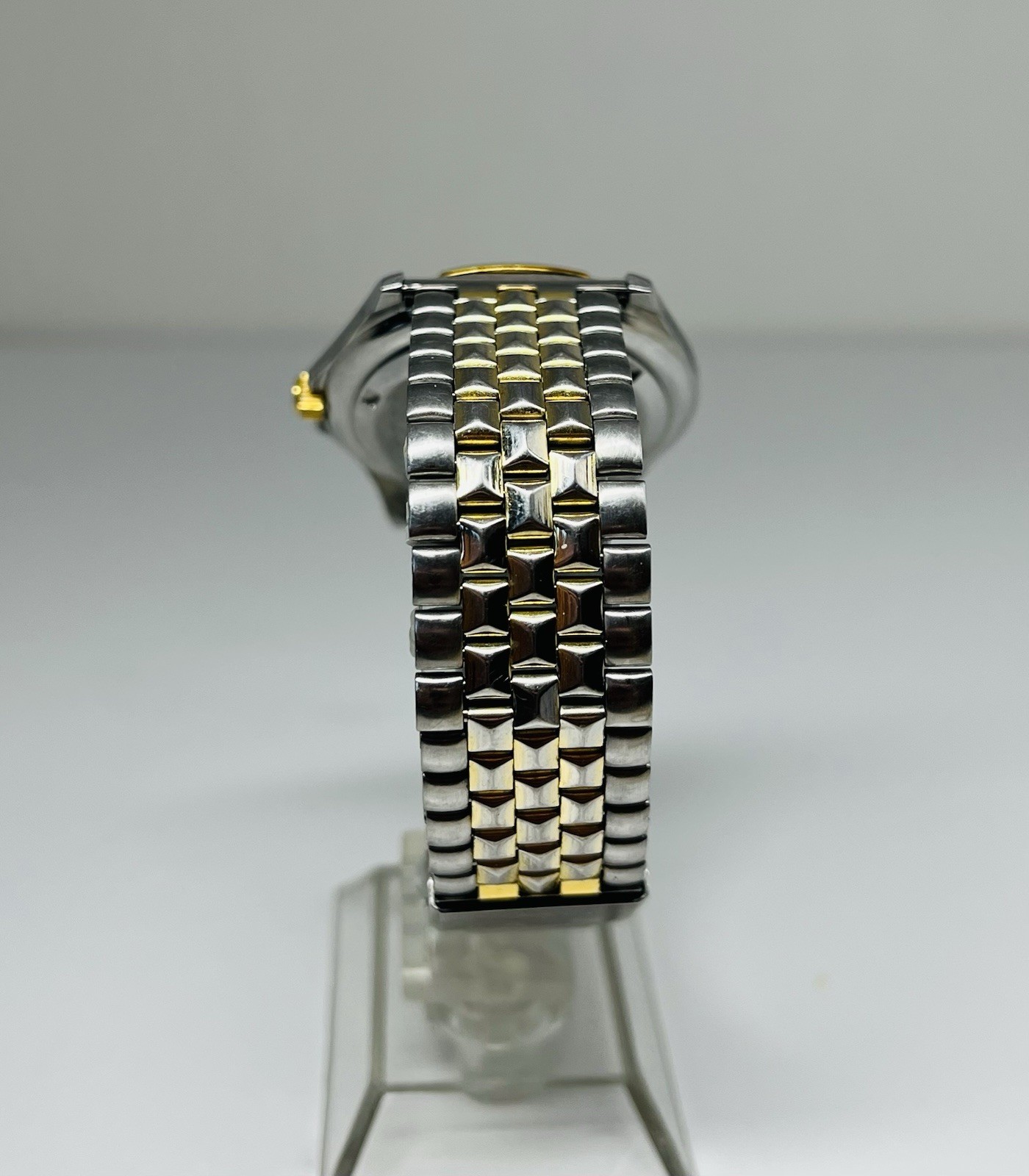 1980s Vintage Citizen WR100 Quartz Watch 38mm Stainless Steel Day Date