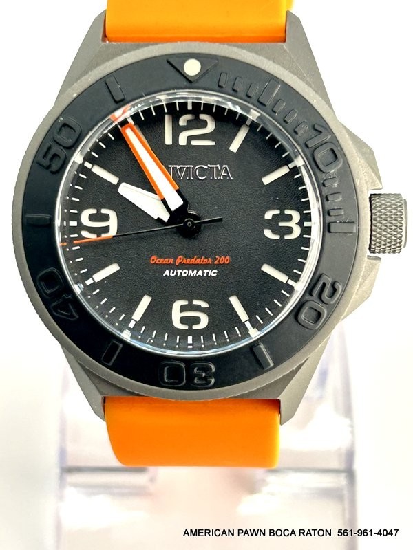 Invicta Ocean Predator Titanium 200m Diver Automatic 43mm Watch 48354 LE