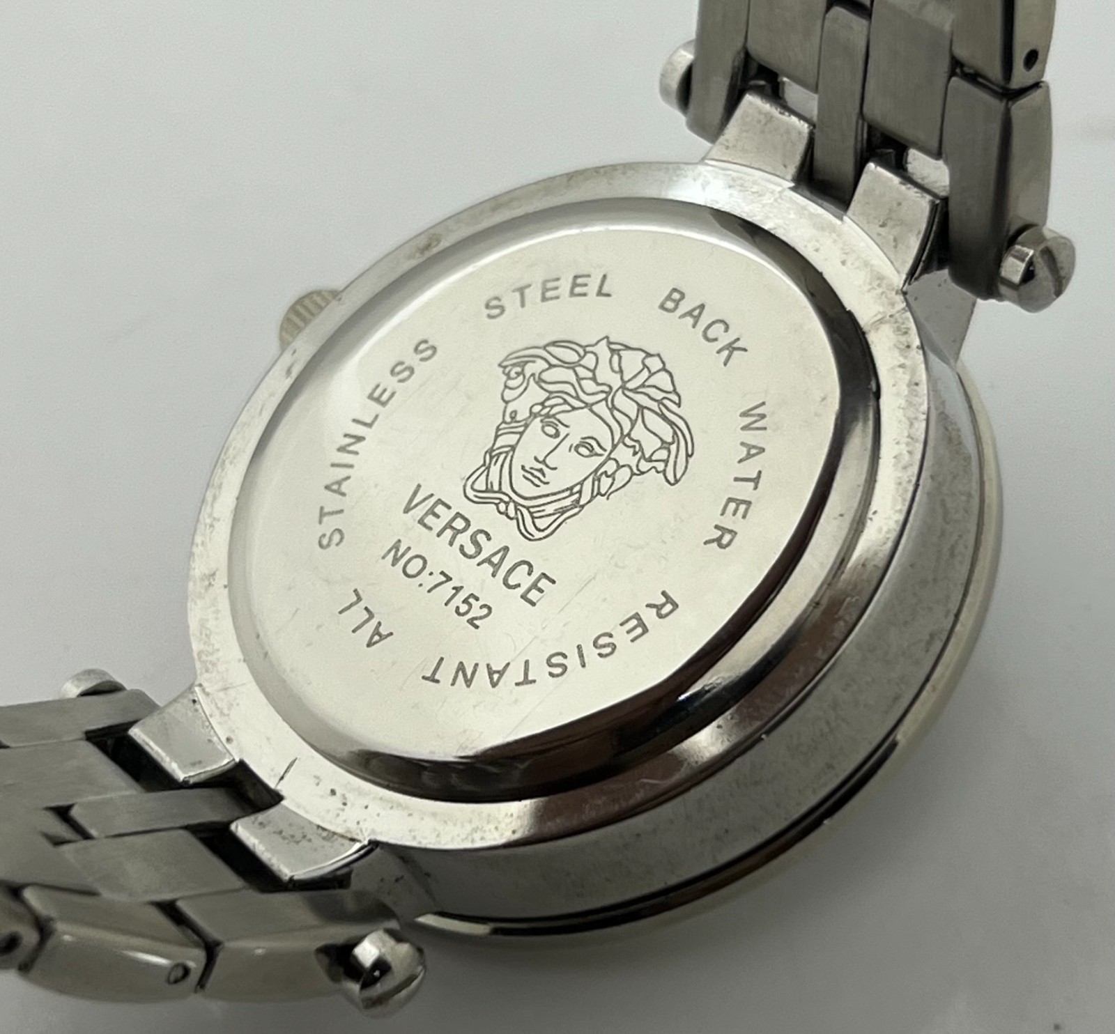 Premium Men’s Versace MoonPhase Blue Dial Date Rotating Bezel Wristwatch