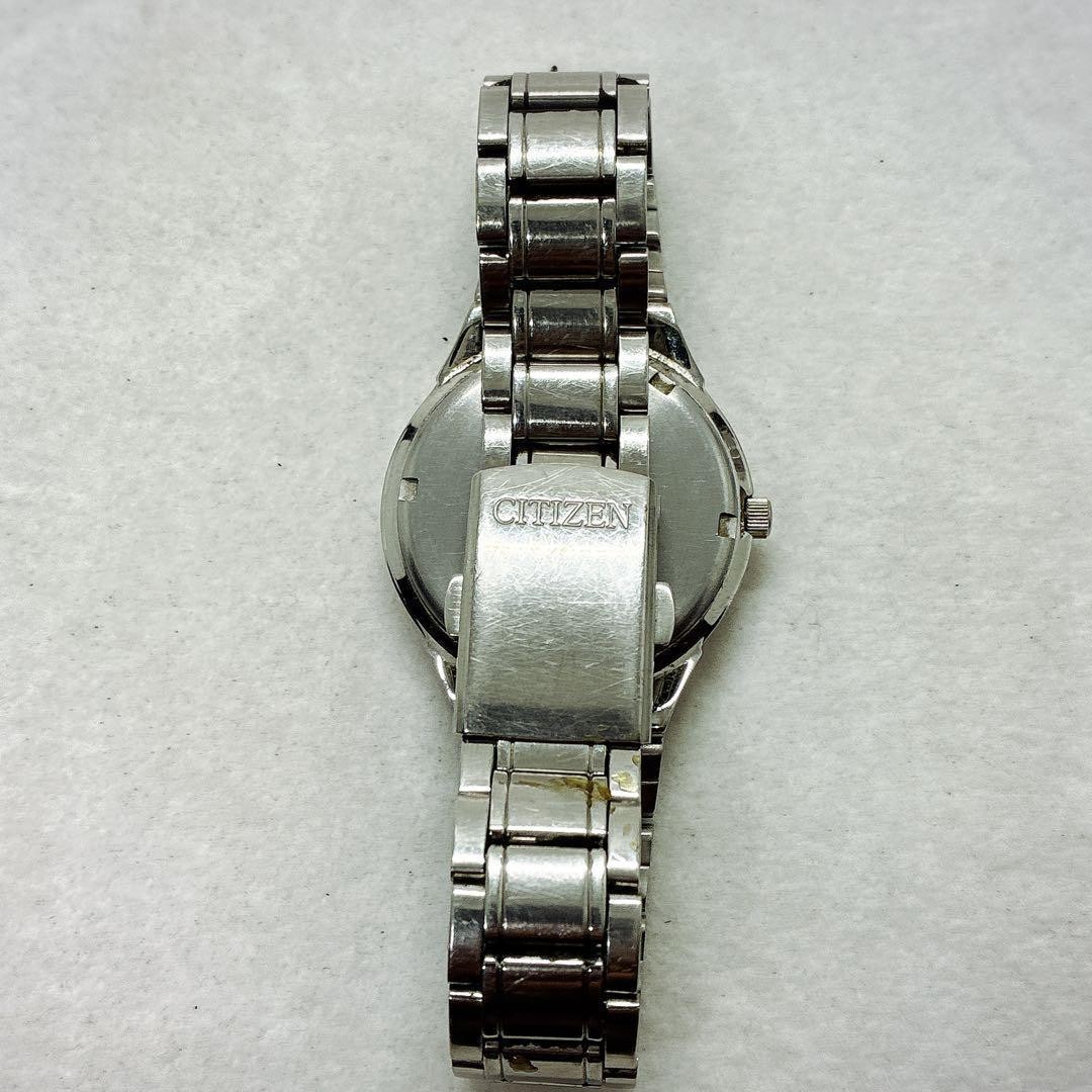 Citizen Eco-Drive Solar Date 10 ATM Water Resistant Black Dial E111 From Japan