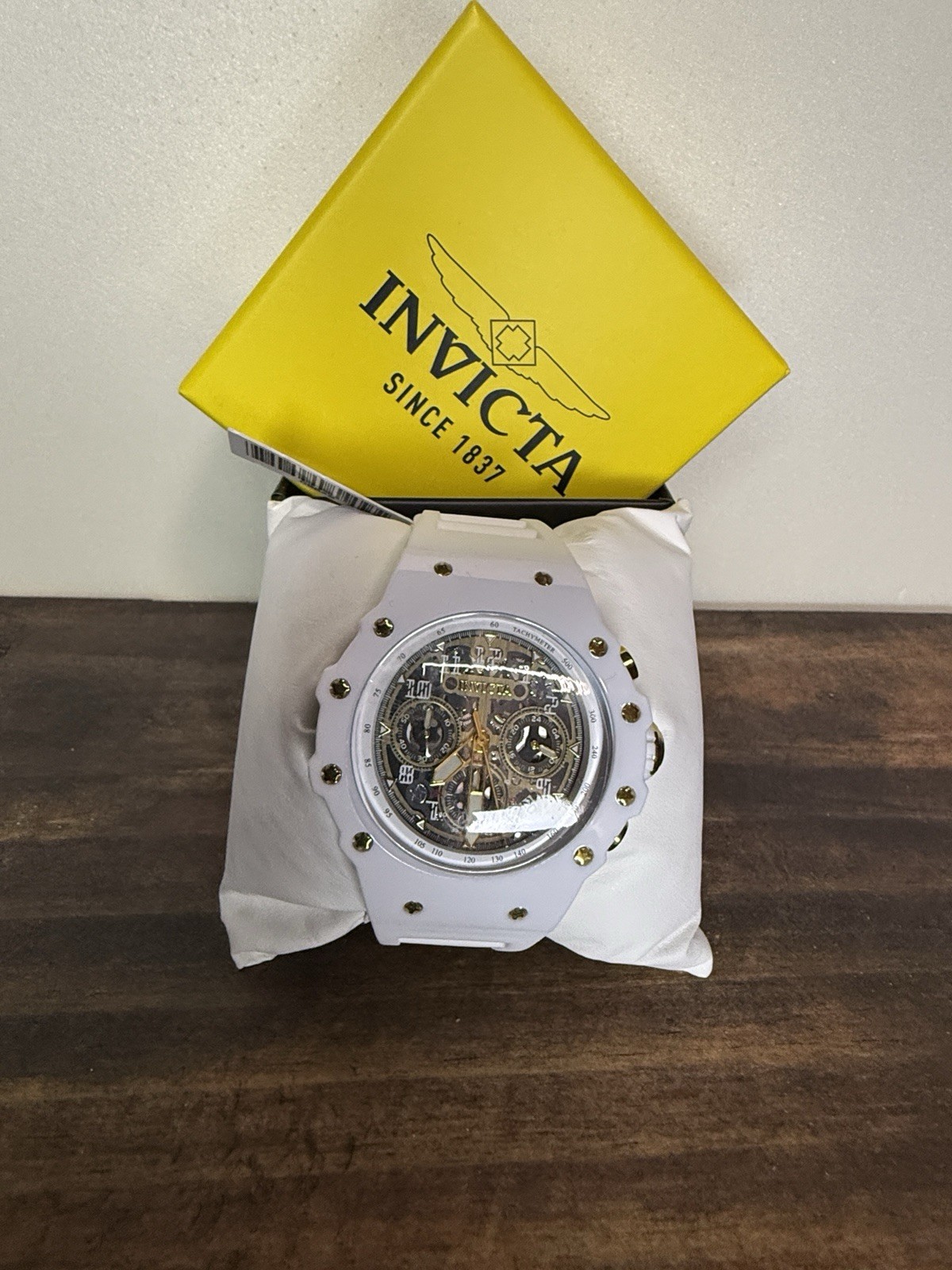Invicta Racing Vaulthan Men’s Watch – 44mm. White