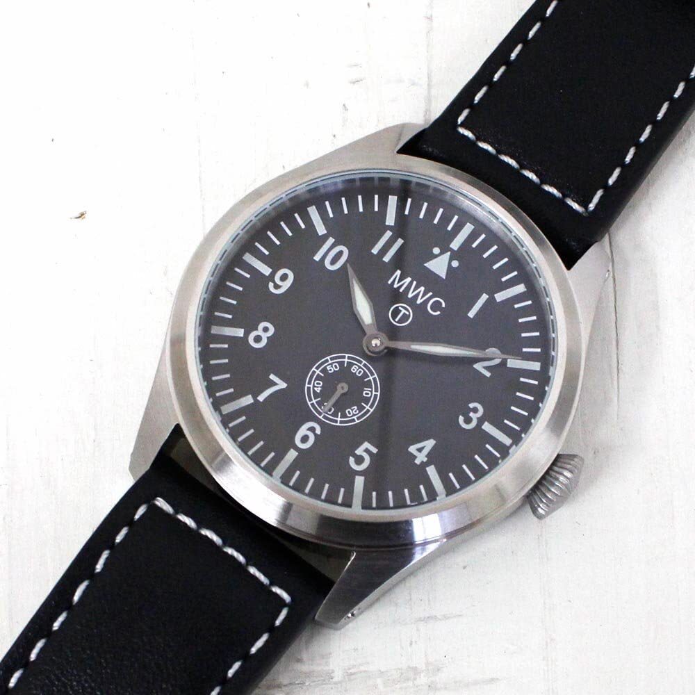 MWC Classic 1940s Pattern 46mm/1.81″ Automatic Military Aviator / Pilots Watch