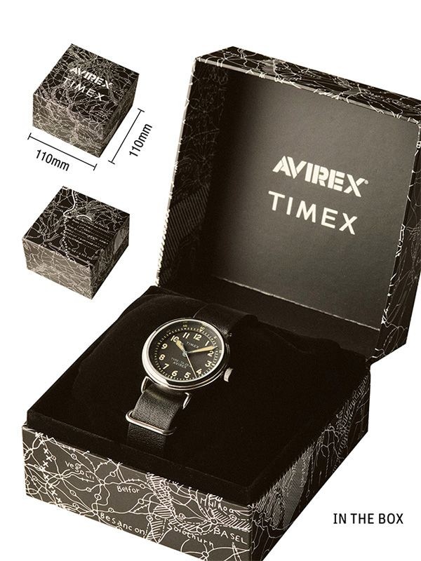 AVIREX TIMEX Watch Avirex 50th Anniversary TIMEX TYPE 25A Midget 7835973002 AVIR