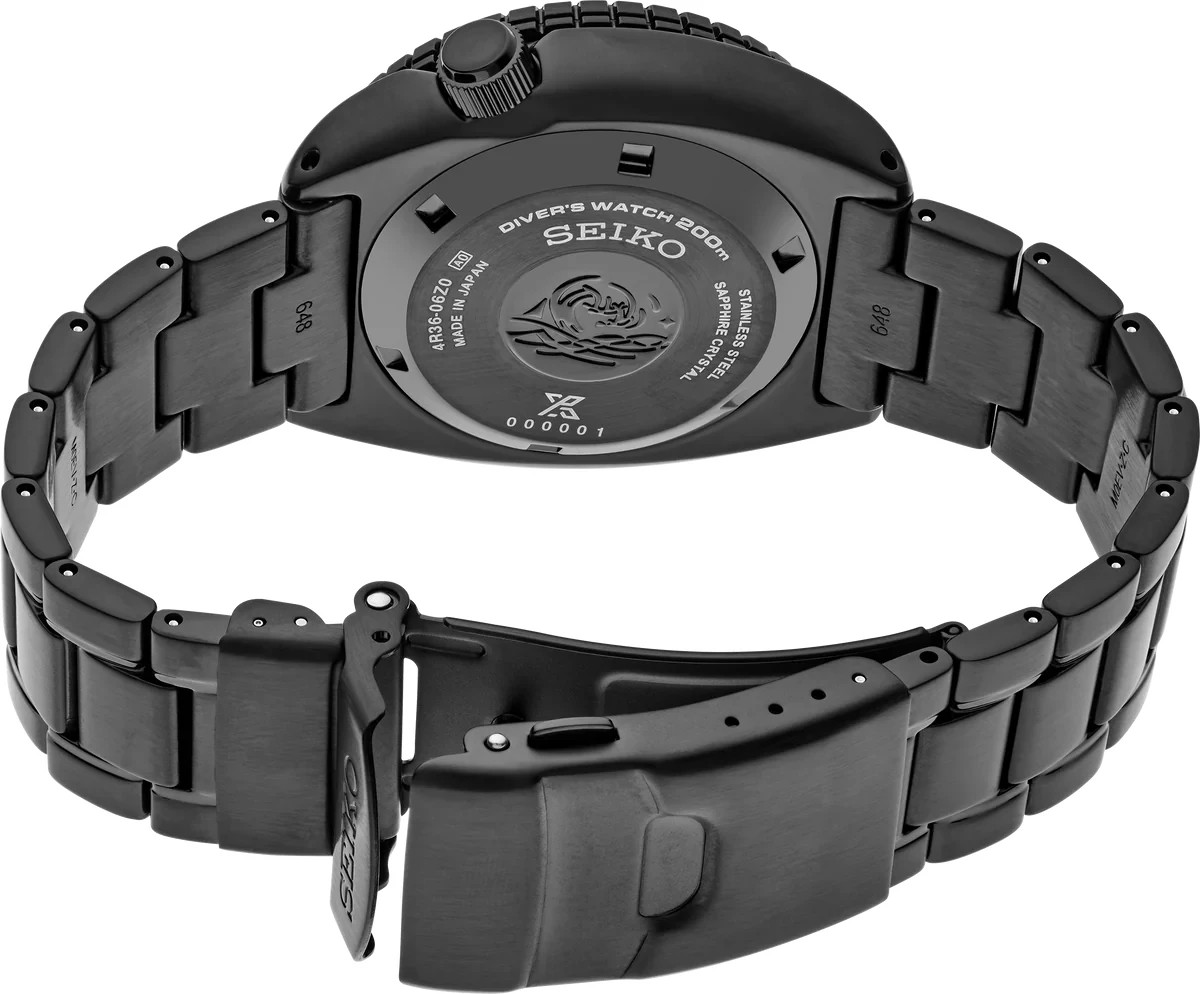 Seiko Men’s Prospex Turtle Automatic Black Watch – SRPK43K1 NEW