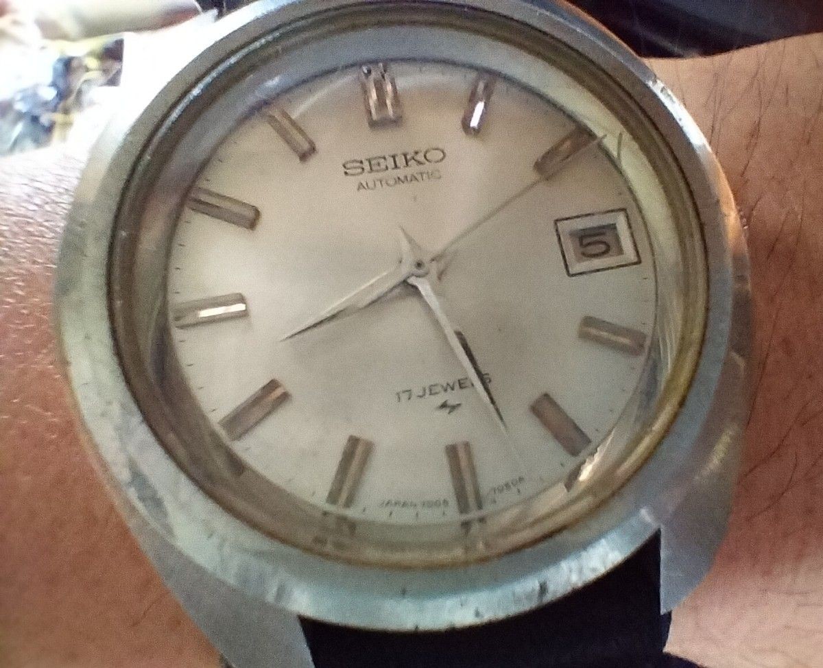 SEIKO AUTOMATIC 17JEWELS Wristwatch Men’s Silver