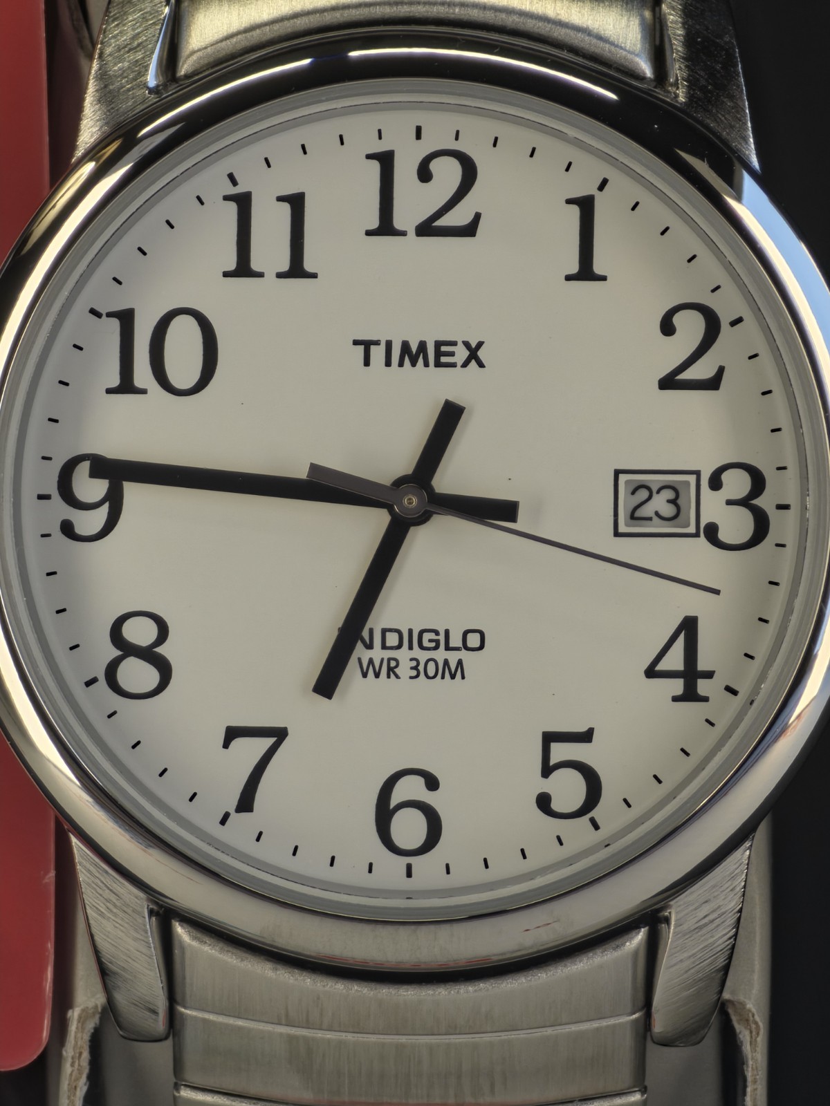 Timex Men’s Easy Reader Watch 35mm Stainless Steel Watch – T2H451