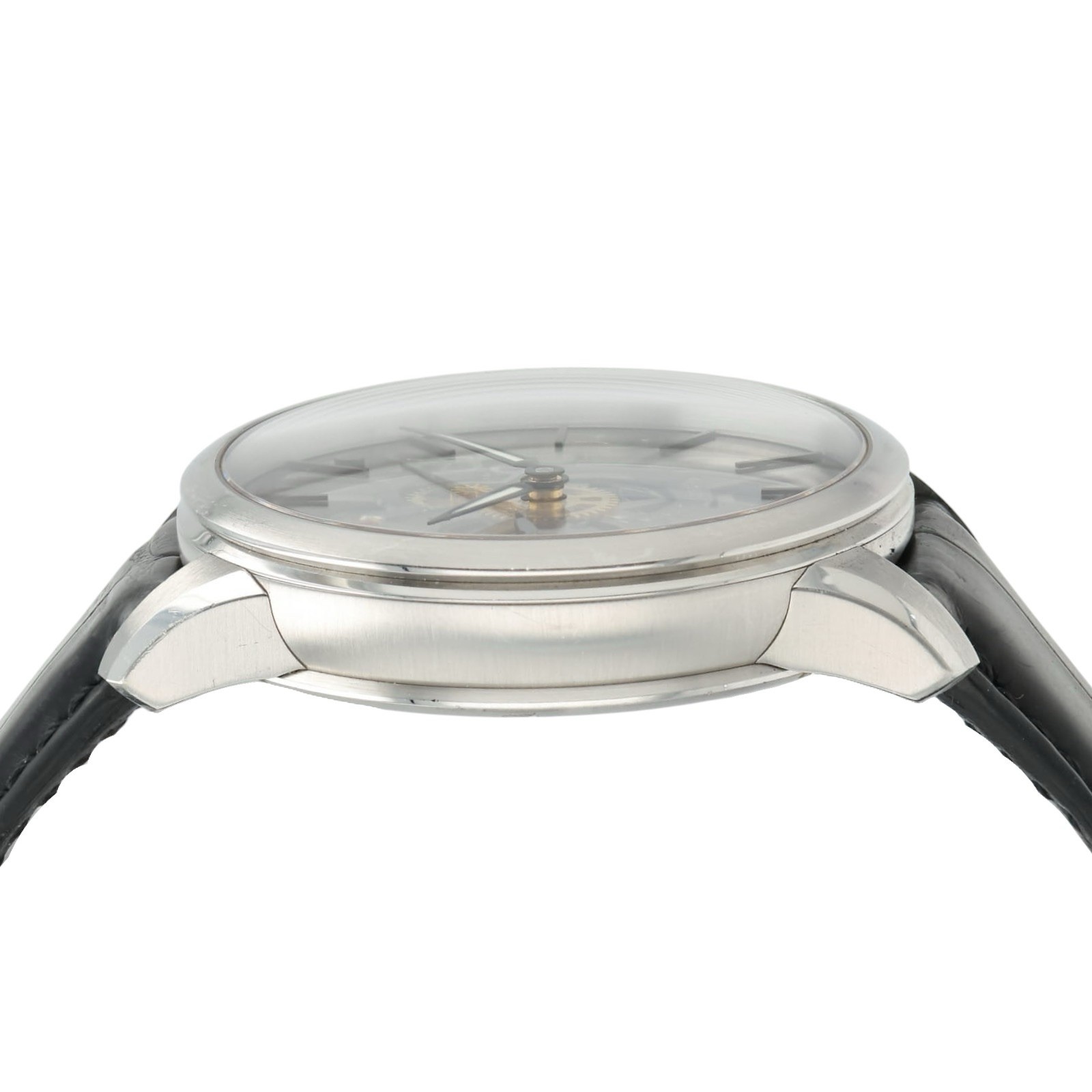 Maurice Lacroix Skeleton Dial Stainless Steel 43mm Manual Wind Mens Watch MP7138