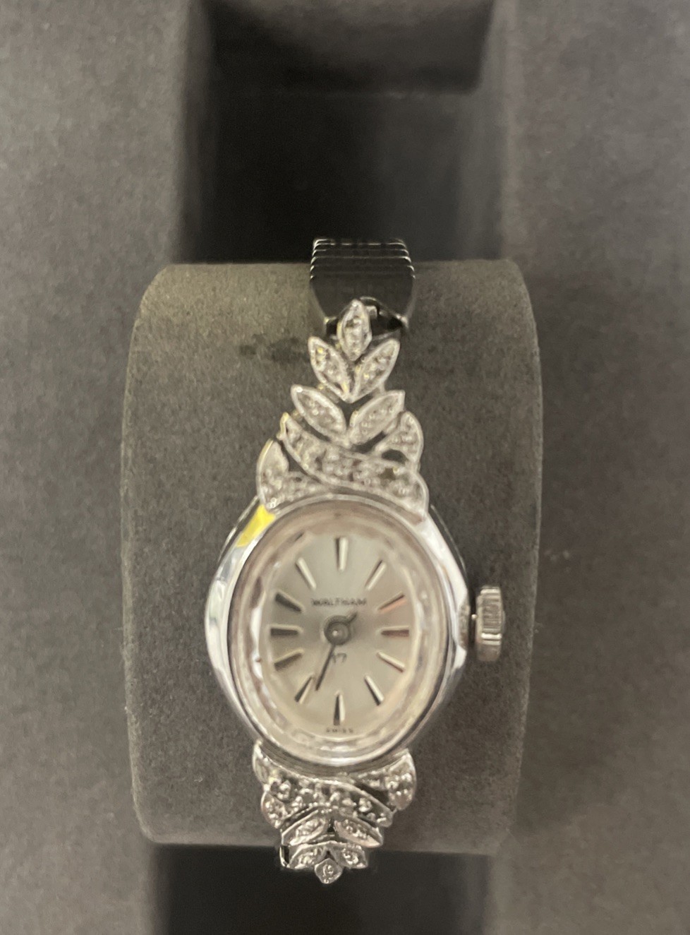 Vintage Waltham 16mm 1950-60sLadies Fancy Cocktail Watch Manual Swiss Made.Nice