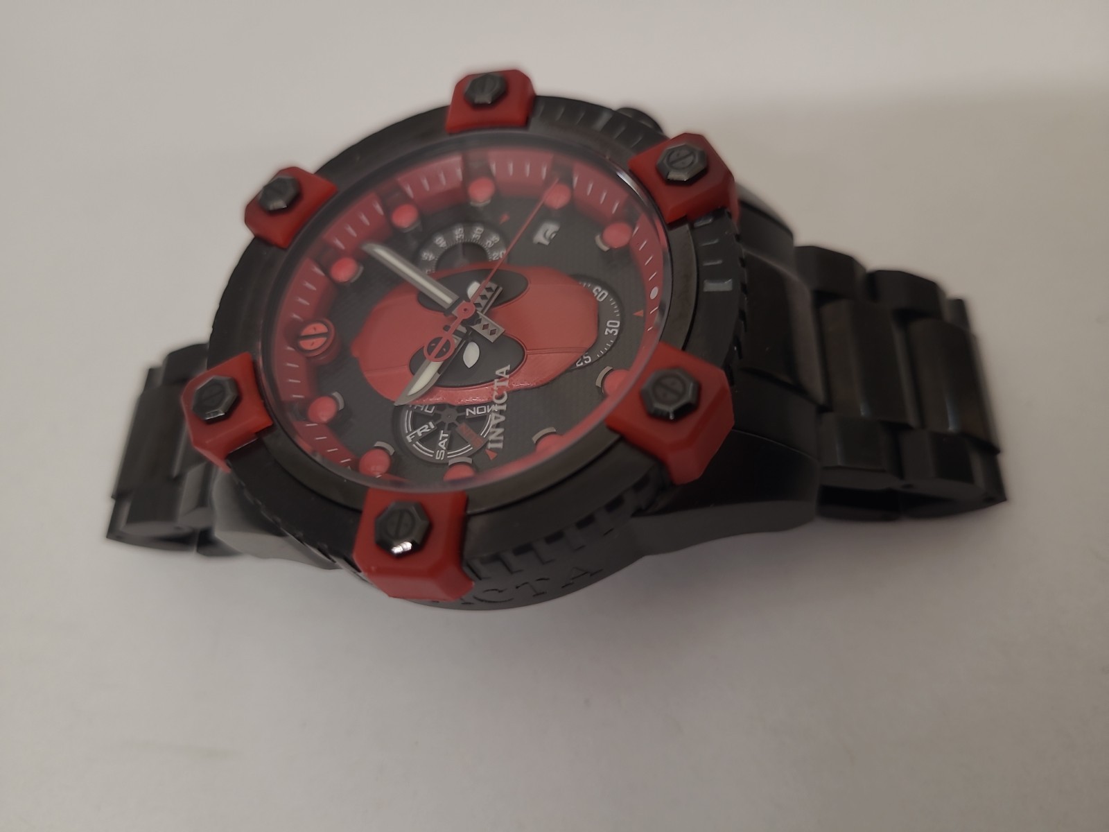 Invicta Limited Edition Marvel Deadpool Men’s Model 27155 48 mm Read DESCRIPTION