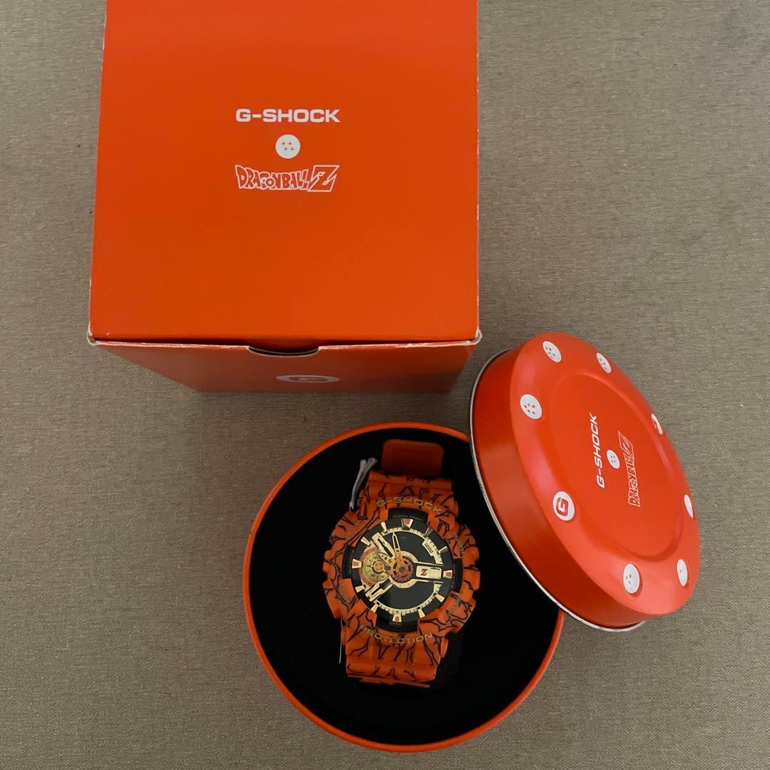 G SHOCK GA 110 Dragon Ball Collaboration Watch Orange