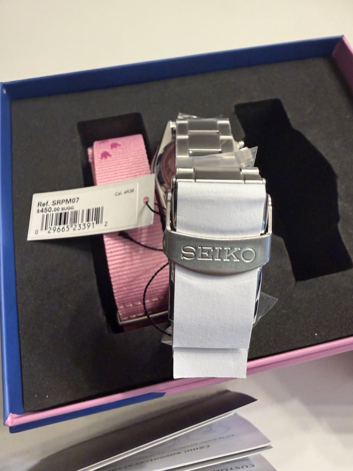 New Seiko 5 Sports x Pink Panther Limited Edition SRPM07 Automatic 38mm