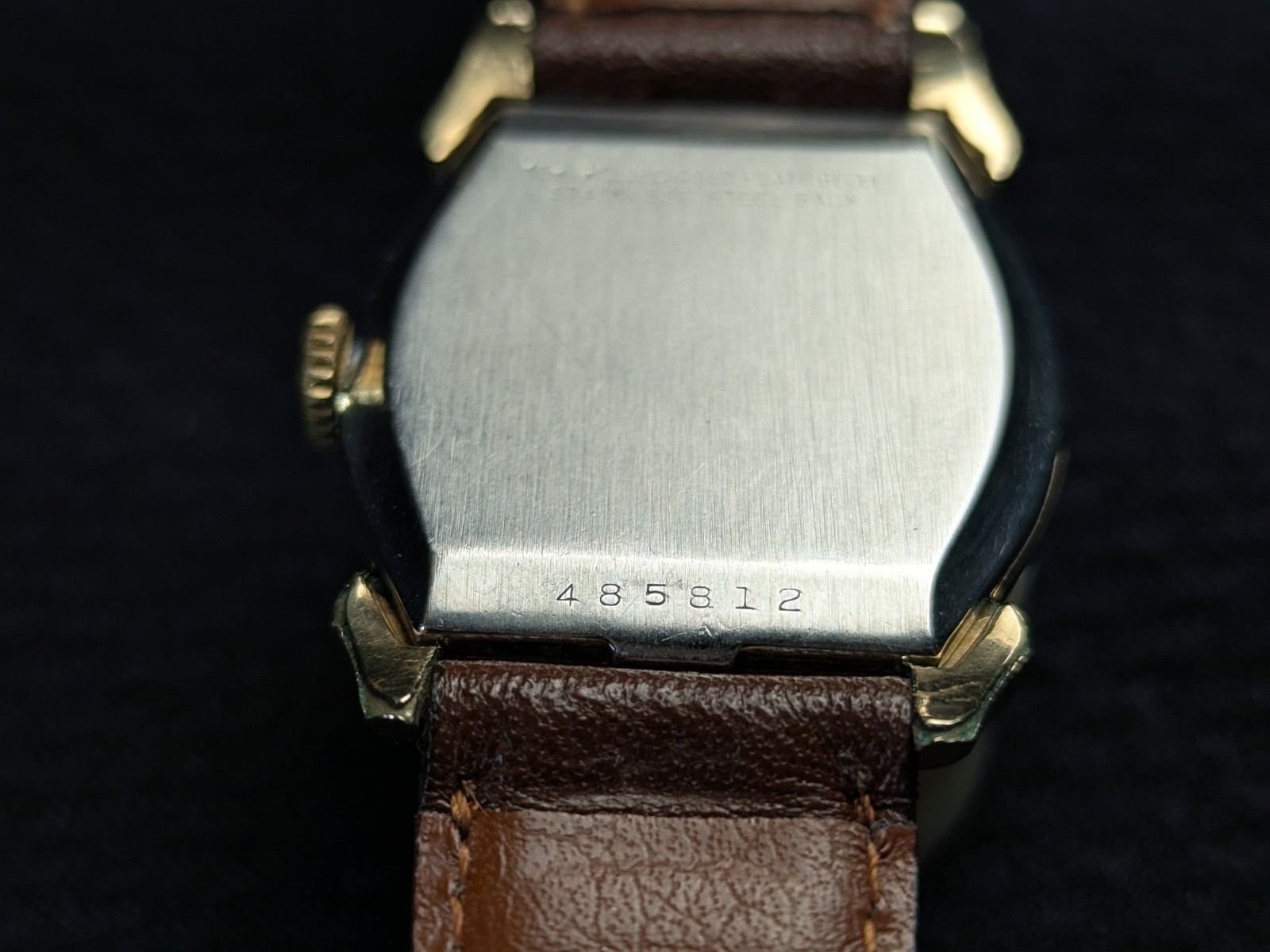 Vintage Benrus Watch 10K RGP Mechanical Manual Hand Wind Art Deco Fancy Lugs
