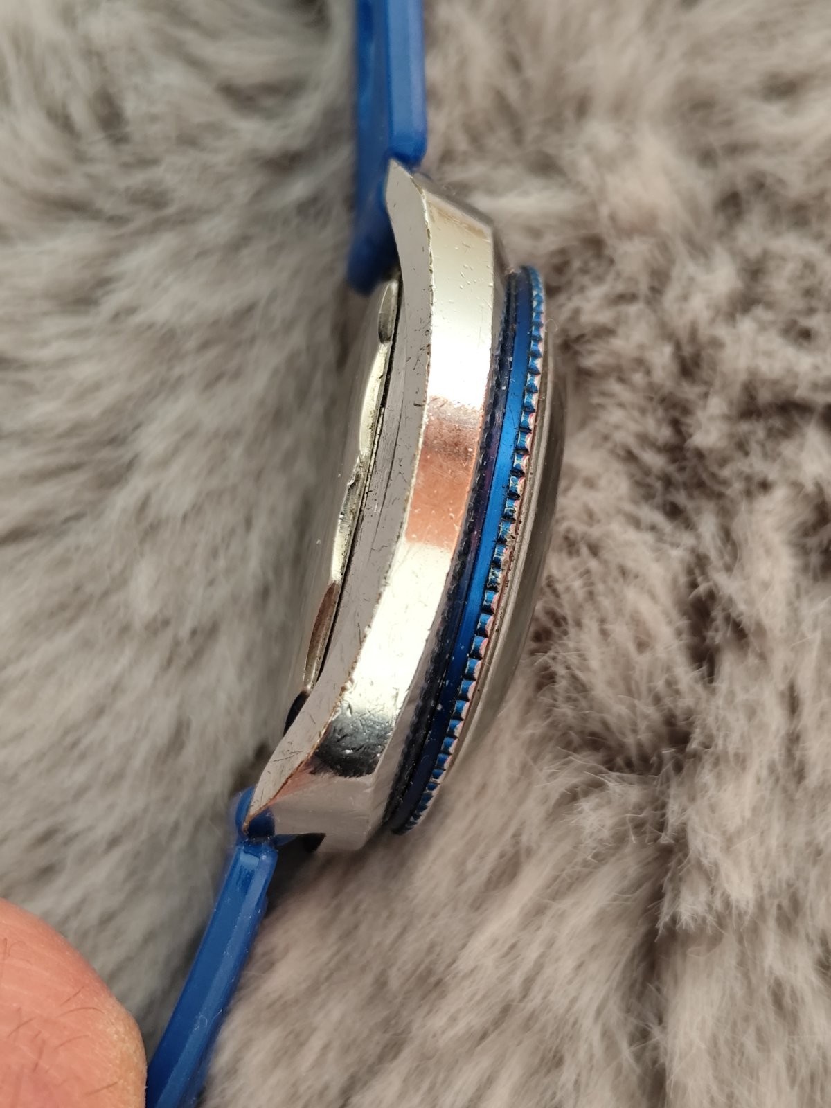 Vintage Watch E.R.C. Super Waterproof 100% Diver Inner Rotating Bezel