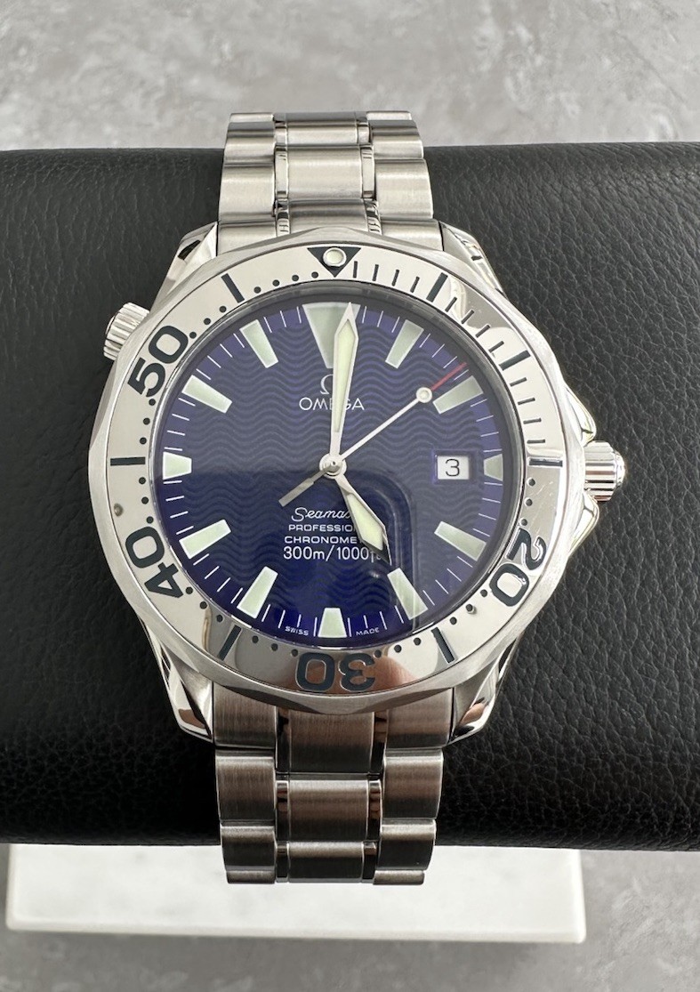 Omega Electric Blue Seamaster 41mm 2255.80.00 Fantastic Condition – Full Set