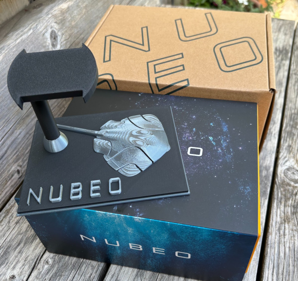 Nubeo Skylab Automatic Limited Edition Watch. Indigo. NB-6083-0H