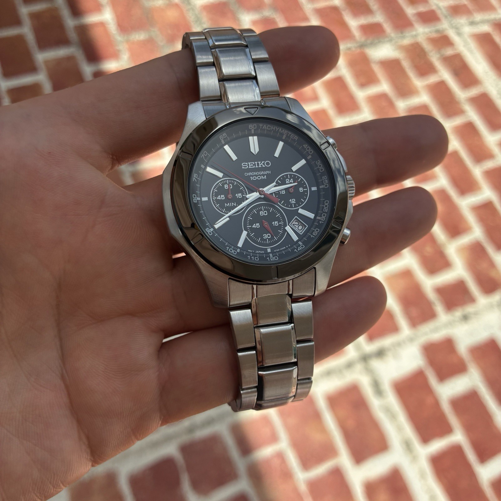 STUNNING Seiko Chronograph Men’s Watch Read Description