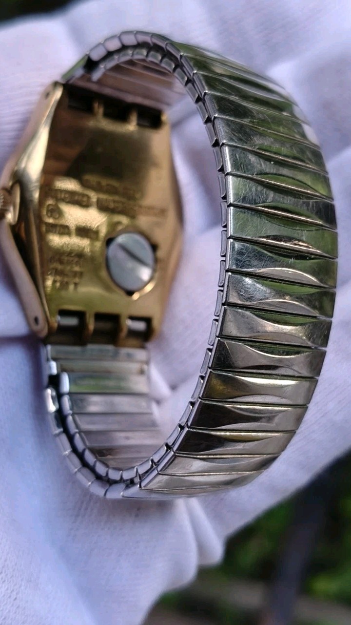 Vintage Watch Swatch Irony Multicolour Dial Stainless Steel AG1993 Works