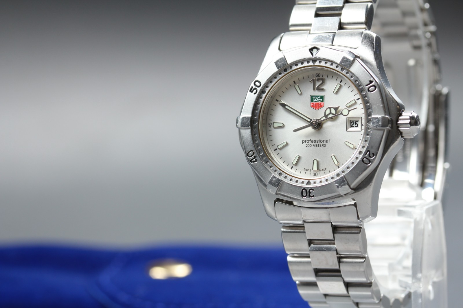 [ Near MINT ] TAG Heuer Professional 2000 WK1312-0 Silver Ladies Quartz QZ Watch
