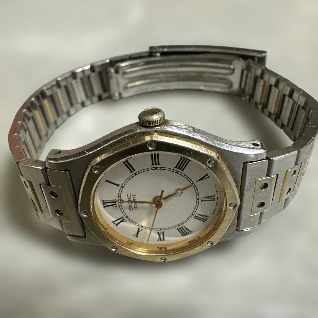 SEIKO Quartz Women’s Watch, Two-Tone Color, Battery Dead