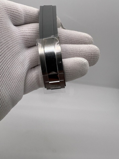 USA SELLER! Steeldive Gray SD1953 Diver/Sub-Bracelet Choice w/Grey Rubber Option