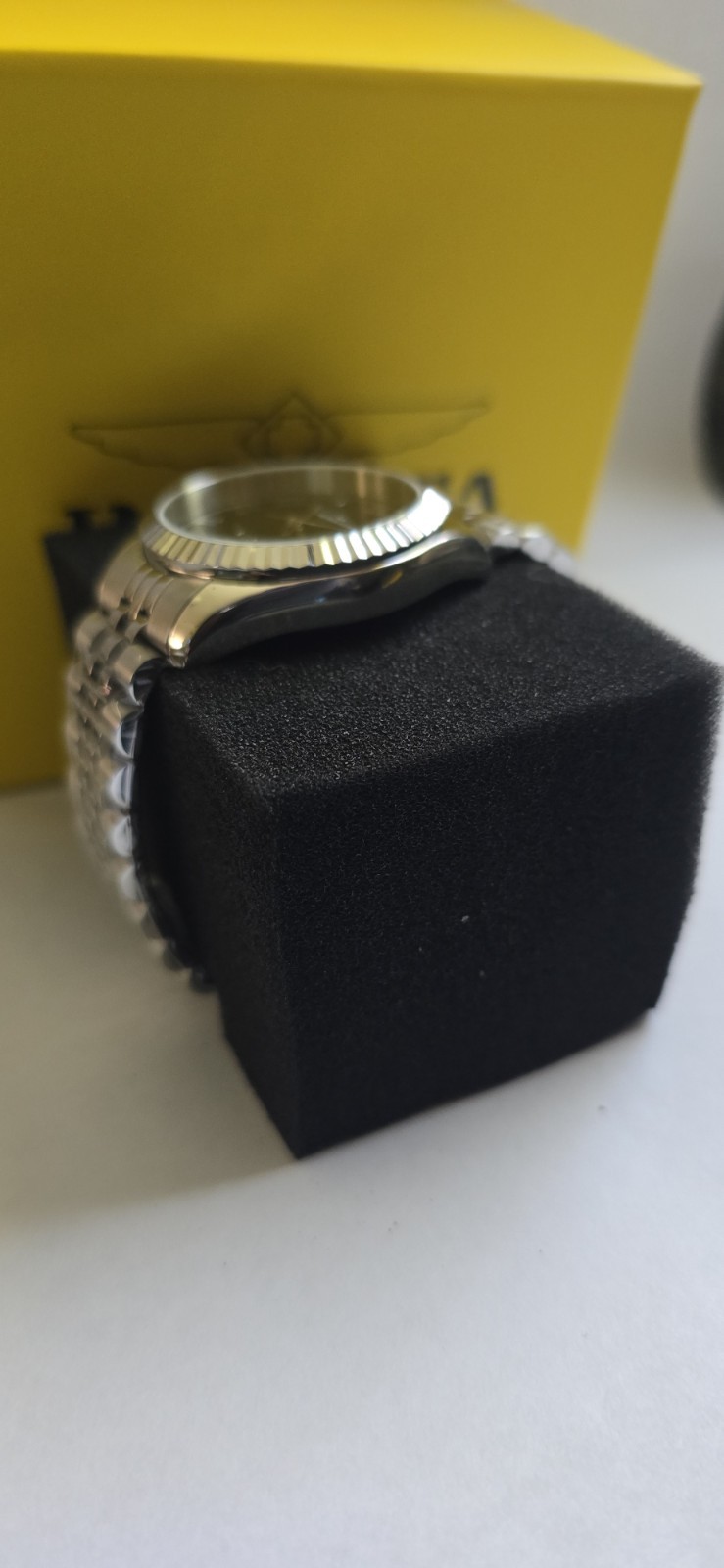 Invicta Specialty Windsor Women’s Watch 36mm Black Roman Dial Steel 47408
