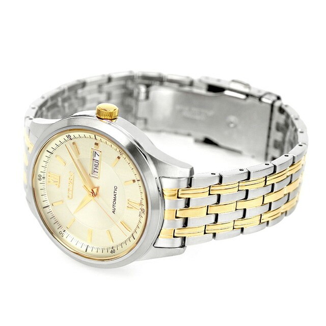 Citizen Collection Mechanical Classic Automatic Watch CITIZEN NY4057 63P Gold Si