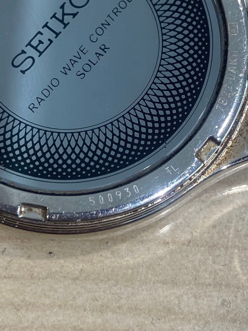 【WR】SEIKO DOLCE 7B22-0AK0 Date Solar